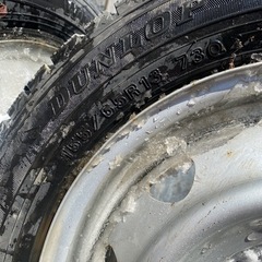 スタッドレスタイヤ　155/65R13 2020年製　バリ山の画像