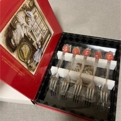不思議の国のアリス　デザートフォーク　未使用！