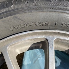 値下確認用❤️19565R15アルミホイール付14✖️52/1Jスタッドレスタイヤの画像