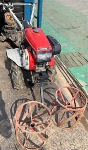 農用トラクター　歩行型　シバウラ　　KH652 GM180