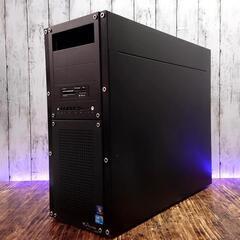 【現状販売】 GTUNE ゲーミングPCケース 自作PC ブラッ...