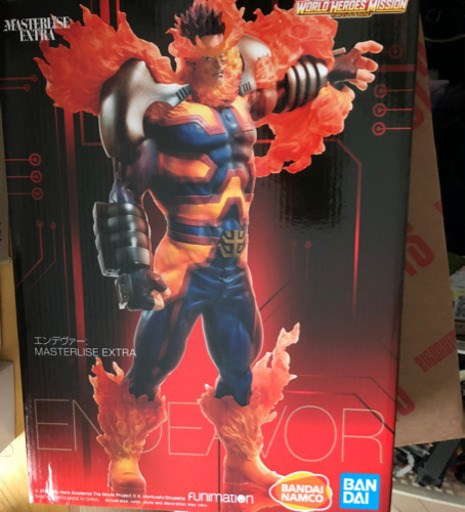 僕のヒーローアカデミア　一番くじ　フィギュア　エンデヴァー