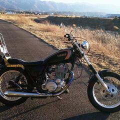 【1998年式&低走行】 YAMAHA SR400 チョッパー フレーム加工無しの画像