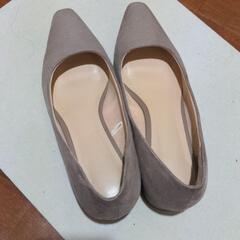 GUマシュマロローヒールパンプス22.5cm