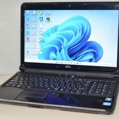 最新Windows11+office 爆速新品SSD256GB 富士通 LIFEBOOK AH56/C i5-2520M/メモリ8GB/15.6インチ/ブルーレイ/無線/Webカメラ/HDMI/便利なソフト