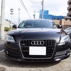 アウディTTクーペ3.2クワトロ　カスタム　社外パドルシフト　車検2年付き☆の画像