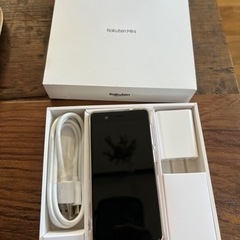 最終値下げ　美品　完品　rakuten mini 楽天ミニ　レッドの画像