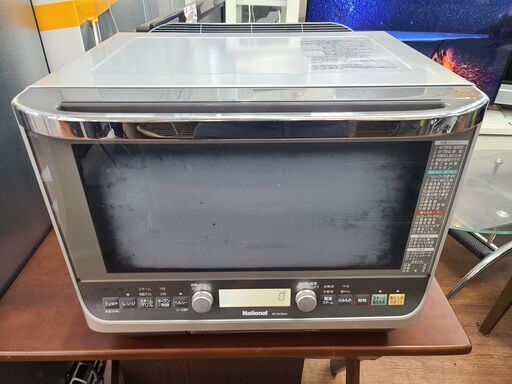 【リサイクルショップどりーむ天保山店】●324●　処分価格！　ナショナル　スチームオーブンレンジ　2006年製　NE-SV30HA(S)　※・トレイ無し・サビあり