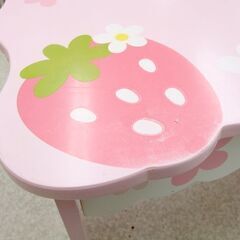 マザーガーデン 木製デスク 野いちご 引出付 学習机 おままごと☆ 札幌市 北区 屯田 の画像