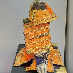 兜飾り 節句飾り 端午の節句 男の子 武将 玉鳳作 収納ケース付き ■ 買取帝国 朝霞店の画像