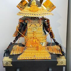 兜飾り 節句飾り 端午の節句 男の子 武将 玉鳳作 収納ケース付き ■ 買取帝国 朝霞店の画像