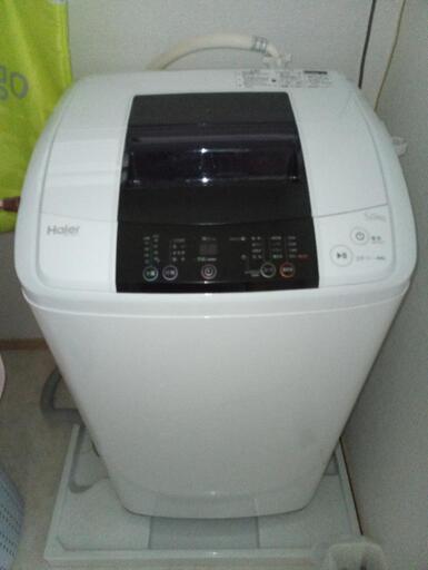 【３月末まで】ハイアール　洗濯機5㌔