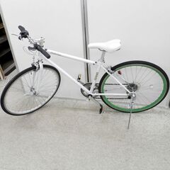 自転車 クロスバイク 28インチ 700x28cタイヤ 21Te...