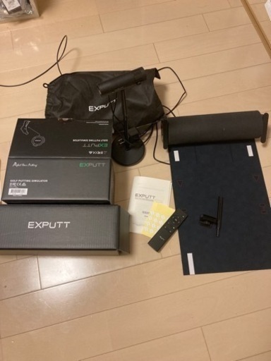 値下げします　美品　Exputt パター練習　パターシミュレーション