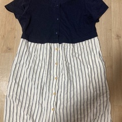 マタニティー服紺色