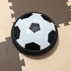 浮かぶサッカーボール