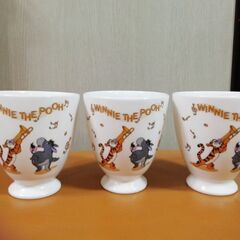 【無料で差し上げます】くまのプーさんティーセット　ポット1 カップ3の画像