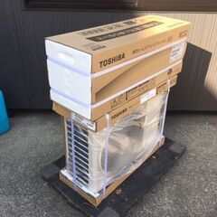 【2021年11月購入/新品・未開封品】 TOSHIBA（東芝）　ルームエアコン　RAS-2210T-W　Tシリーズ　6～9畳　100V　50/60Ｈz　ワイヤレスの画像