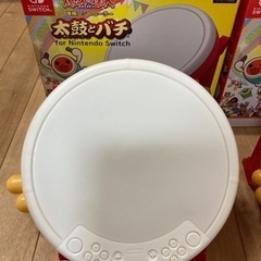 Nintendo Switchば～じょん!と専用コントローラー太鼓とバチセットの画像