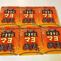  ペヤング マヨ酸辣やきそば 123g×6個
