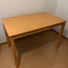【引き渡し先決定】ダイニングテーブルセット（5点セット、ナチュラ...