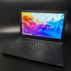 第5世代Corei5 メモリ4GB SSD搭載 東芝 ノートパソコン 【PayPay使えます】の画像