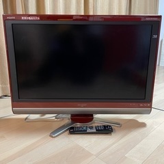 液晶カラーテレビ シャープ AQUOS 2009年製