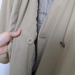 【値下げ】ダブルボタンのトレンチコートの画像