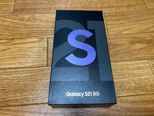 GALAXY S21 5G au版 SIMロック解除済み バイオレット 美品