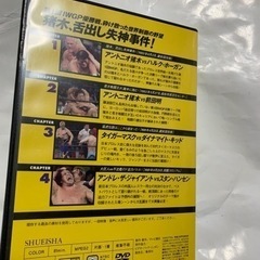燃えろ！新日本プロレスDVD、アントニオ猪木　ハルクホーガン
の画像