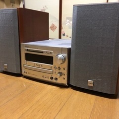 ♪DENON♪MD.CDプレーヤーコンポ♪