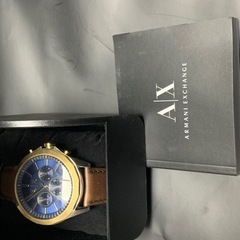 金欠のため大幅値下げ。正規品　アルマーニエクスチェンジ　腕時計　新品未使用の画像