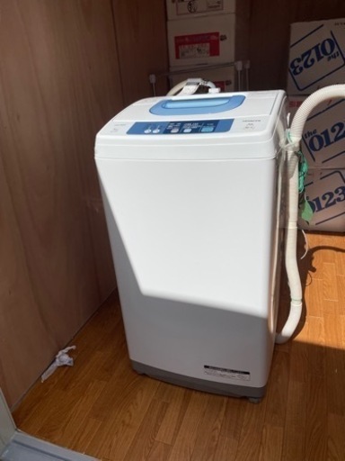 取り引き相手きまりました。配送可能　洗濯機5キロ