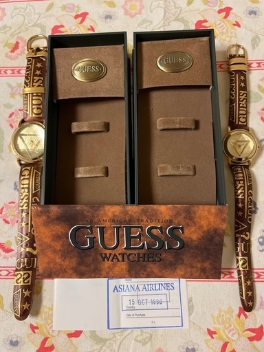 最終値下げ！GUESSペア腕時計