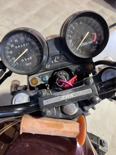 ZRX400 車検なし　エンジンかかります。