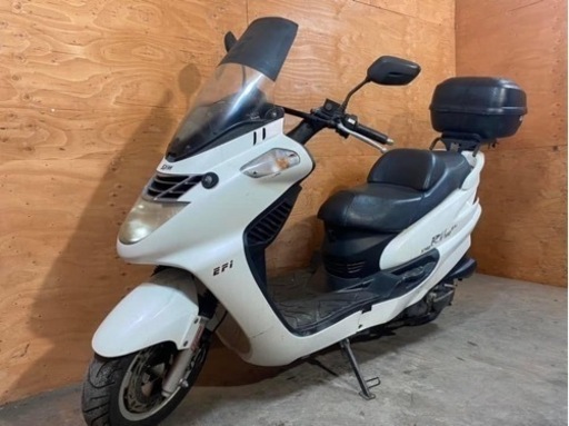 ☆お支払い総額3.2万円☆ SYM RV180EFI リアボックス付き♪ 180cc！高速乗れる！通勤通学に！ 関東圏内即日配送可能です！