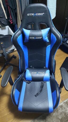 ゲーミングチェア GT RACING わりとキレイ