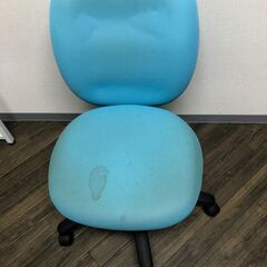 汚れありチェア（青）