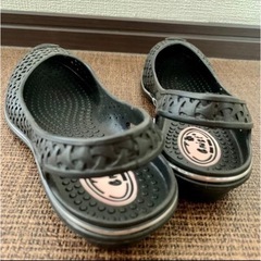 新品・未使用　送料無料　軽くて楽ちんサンダル　ブラックMサイズの画像