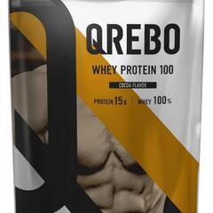 【QREBO】ホエイプロテイン　ココア味　1㎏

