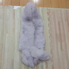 成人式　振り袖　ファー　パープルの画像