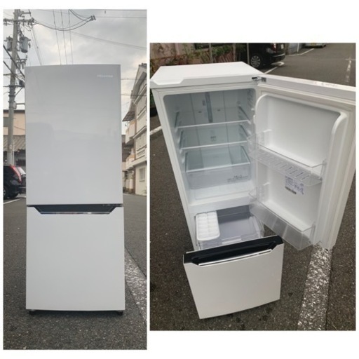 配送無料当日配送‼️ 容量　150L 冷蔵庫1,2,3人用でもご使用できます  洗濯機も出品✨大阪　兵庫　京都　奈良　✨洗濯機も出品