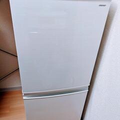 SHARP シャープ 2ドア冷蔵庫 どっちもドア (137L) ホワイト SJ-D14D-Wの画像