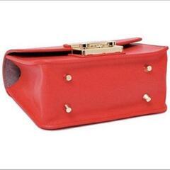 【新品】FURLA フルラ  メトロポリス ミニ  ショルダーバッグ レッドの画像