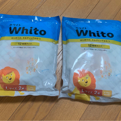 ホワイト Ｗhito  Lサイズ パンツ はじめてのキルティング...