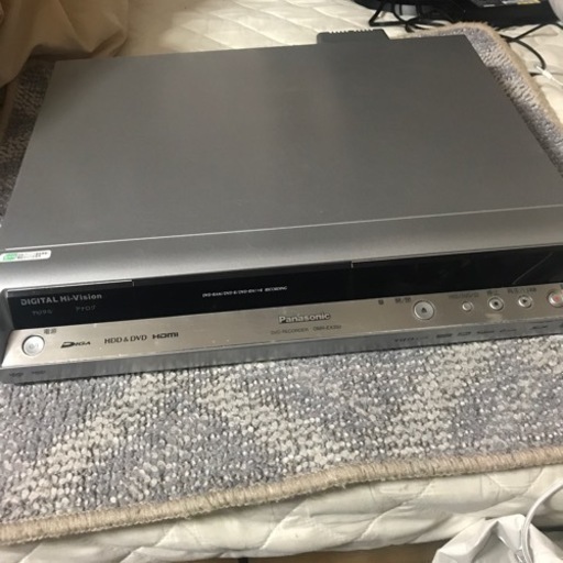HDDレコーダー【Panasonic】DMR-EX350 地デジ受信OK