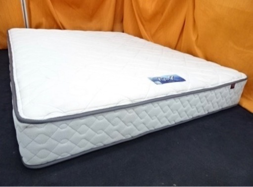 送料無料 展示品 東京ベッド Rev7 ブルーラベル ハードタイプ ワイドダブル