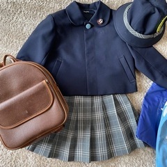 名古屋私立　東きふね幼稚園　制服　女の子　入園グッズ
