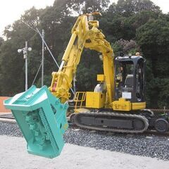 鉄道土木工事　※軌陸両用車オペレーターの画像