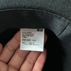 UNIQLO ユニクロ　ナカオレフェルトハットの画像